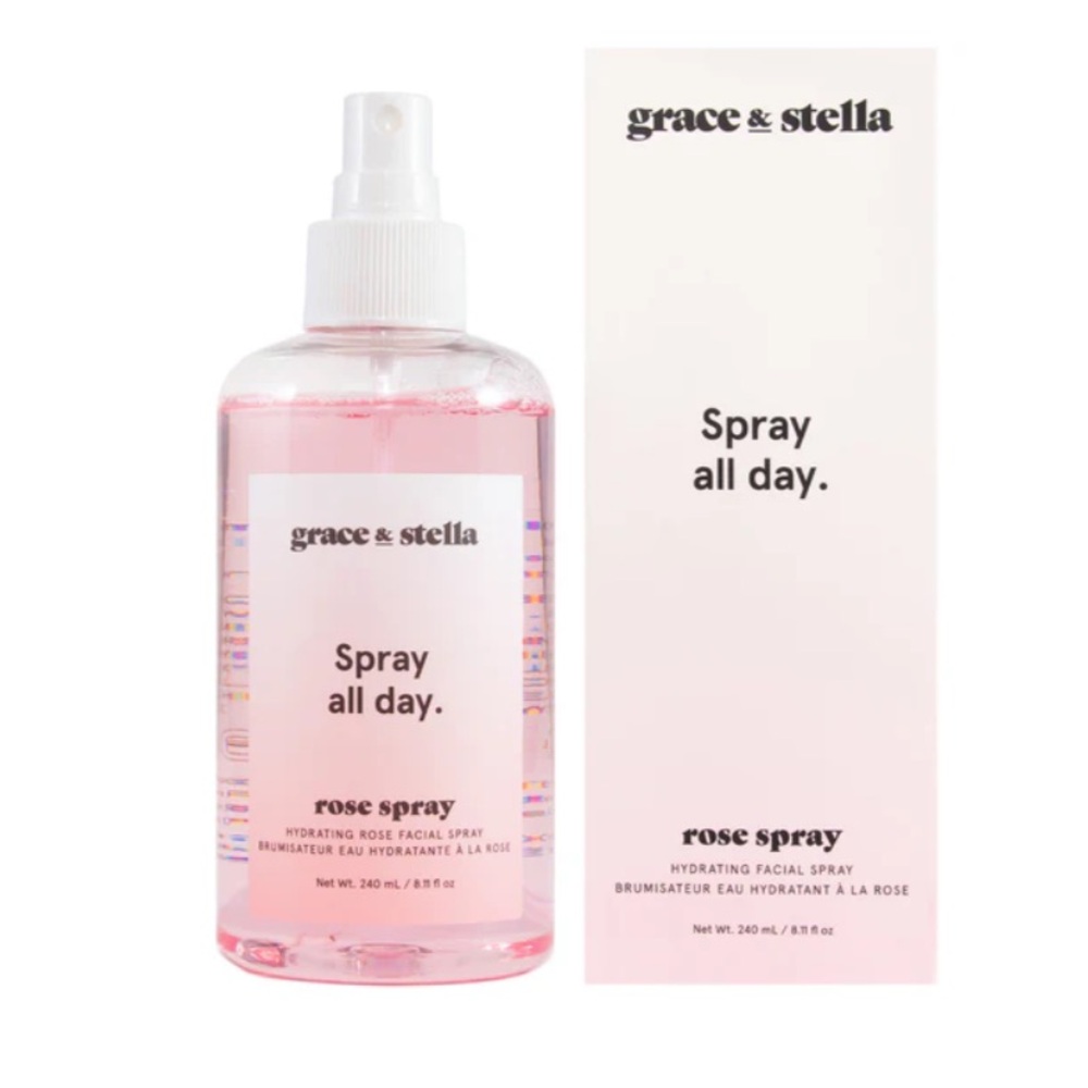 Grace & Stella Hydrating Rose Facial Spray 8.11 fl oz